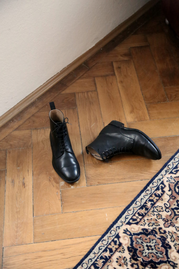 N 624 Lederstiefel Rahmengenäht Shoepassion 2